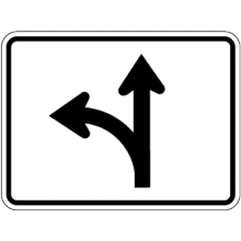 MOVEMENTS PERMITTED - Through, left Tab